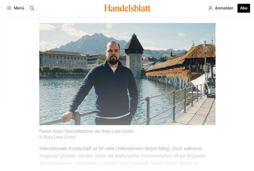 SoVoice in der Presse