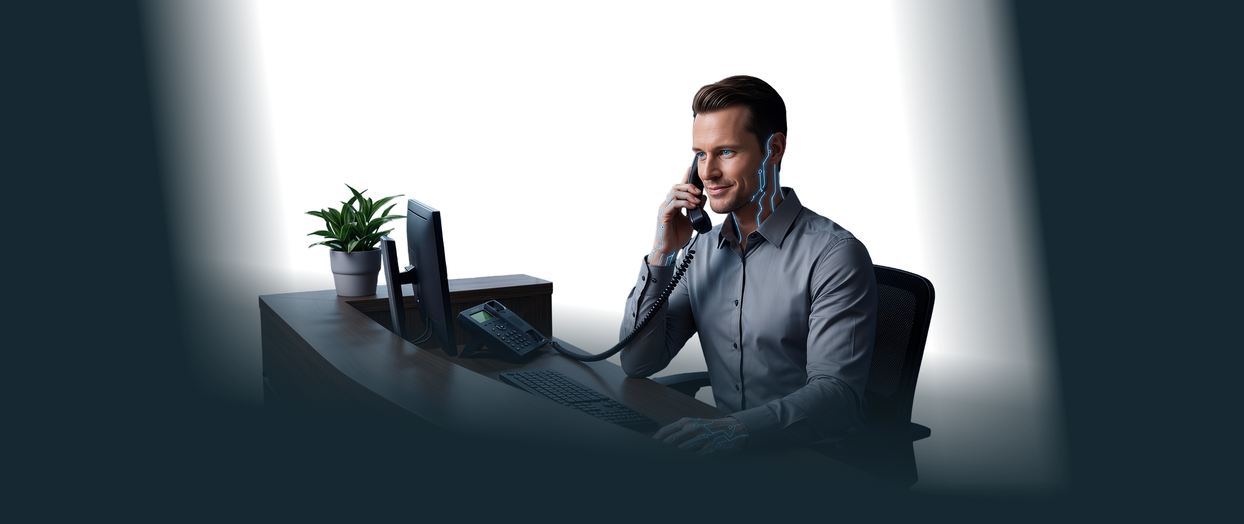 Der KI-gestützte Telefonagent SoVoice nimmt wie ein zusätzlicher Mitarbeiter in deinem Unternehmen Anrufe in mehr als 7000 Sprachen entgegen, beantwortet Fragen, koordiniert Termine und ist schon in unter 2 Wochen einsatzbereit.